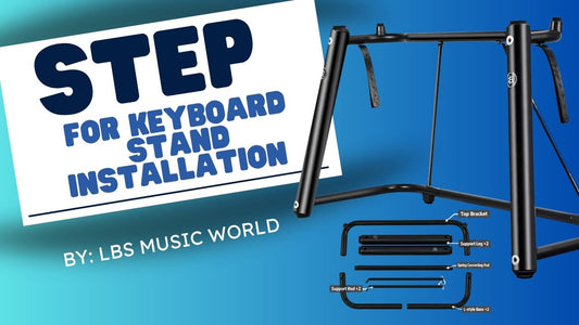 How to Install the U Shape Keyboard and Piano Stand