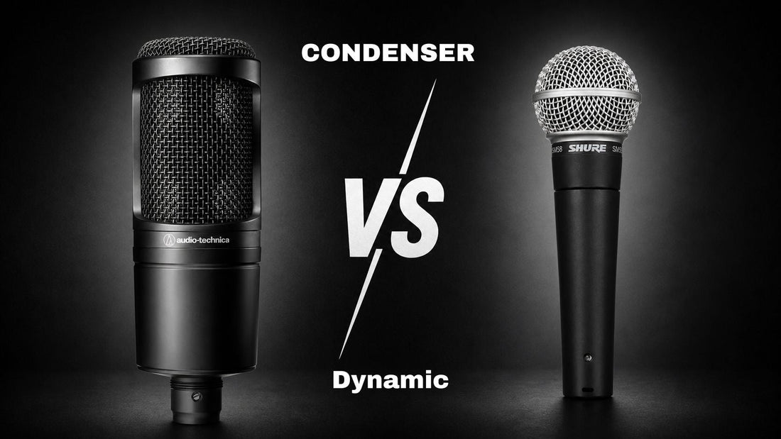 Condenser Mic vs Dynamic Mic: Which Should You Buy?
