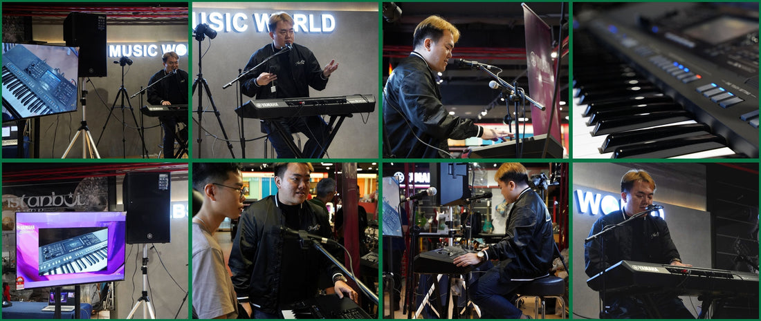 Yamaha PSR-SX Arranger Workstation Launch Event | Ft. Euywein Yong