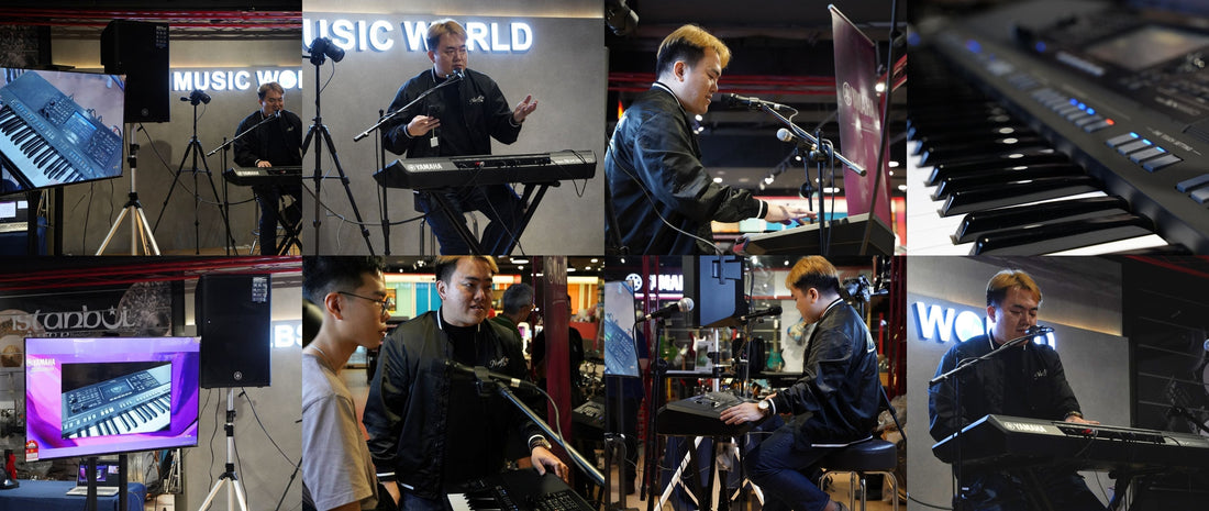 Yamaha PSR-SX Arranger Workstation Launch Event | Ft. Euywein Yong