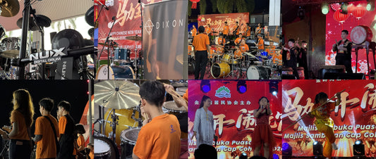 18 Drums Playing Live Together at Chap Goh Meh 2026 in Alor Setar, Kedah