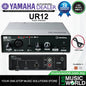 Yamaha Steinberg UR12 MK3 2 x 2 USB 3.0 audio interface with 1 x D-PRE and Cubase