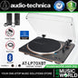 Audio Technica AT-LP70XBT Black Fully Automatic Wireless Bluetooth Belt Drive Turntable (ATLP70XBT LP70X LP70)