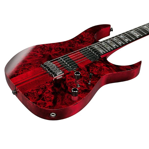 Ibanez RGT1221PB Premium RG Series Poplar Burl Electric Guitar With HH Pickups and Ebony Fingerboard
