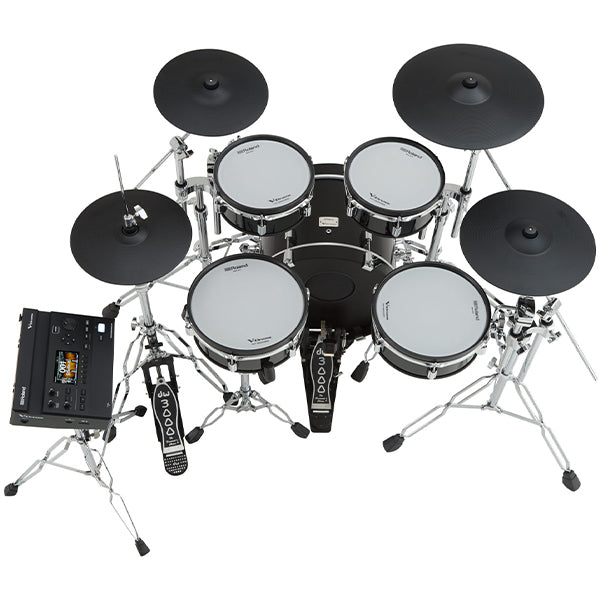 Roland VAD316 Digital V-Drums Acoustic Design 5 Pieces Electronic Drum Set Package with Amplifier