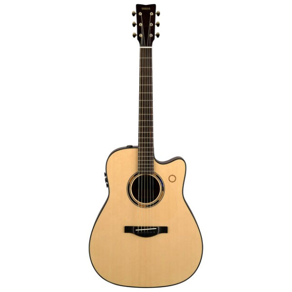Yamaha TAG3 C 41 Inch Solid Spruce Top Dreadnought Acoustic Electric Guitar with Pickup (TAG3C)