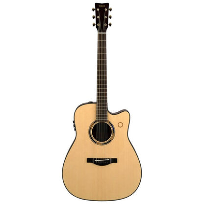 Yamaha TAG3 C 41 Inch Solid Spruce Top Dreadnought Acoustic Electric Guitar with Pickup (TAG3C)