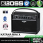 Boss Katana Mini-X 10 Watts 5" Speaker Guitar Bass Bluetooth Amplifier (MINIX)