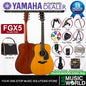 Yamaha FGX5 41" Dreadnought Solid Sitka Spruce Top Acoustic Guitar With Pickup
