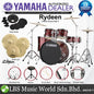 Yamaha Rydeen RDP2F5 5 Piece Acoustic Drum Set with Cymbal Package and Double Pedal - Burgandy