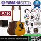 Yamaha A1R 41 Inch Solid Sitka Spruce Top Acoustic Electric Guitar With Pickup - Natural