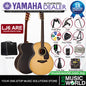 Yamaha LJ6 ARE 41'' Medium Jumbo Solid Spruce Acoustic Electric Guitar With Pickup Natural (LJ 6)