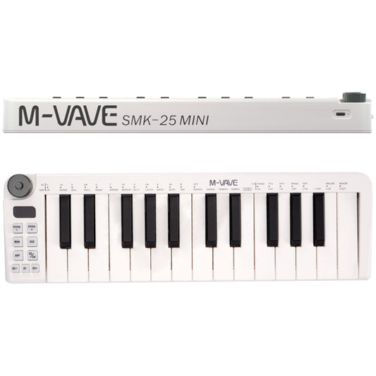 M-Vave SMK-25 Mini 25 Key USB Portable USB Midi Keyboard Controller (SMK25)
