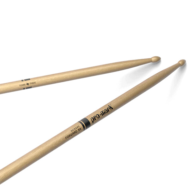 ProMark Classic Forward Series Hickory Oval Wood Tip Drumstick (TX5AW, TX5BW, TX7AW)