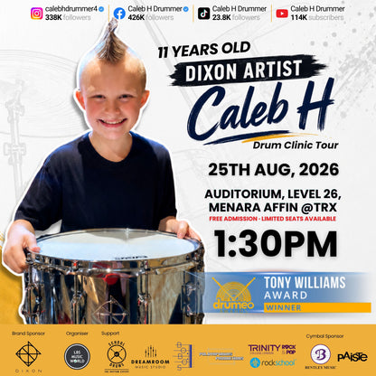 Caleb H — Southeast Asia Tour | Seat RSVP (Aug 25, 2026)