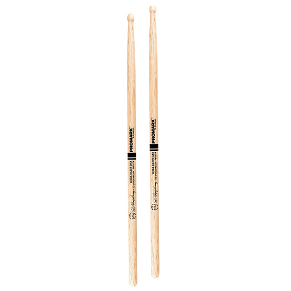 ProMark PW707W Ed Shaughnessy Shira Kashi Oak Wood Tip Drumsticks - 5A