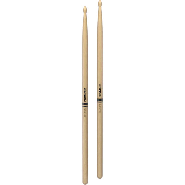 ProMark Classic Forward Series Hickory Oval Wood Tip Drumstick (TX5AW, TX5BW, TX7AW)