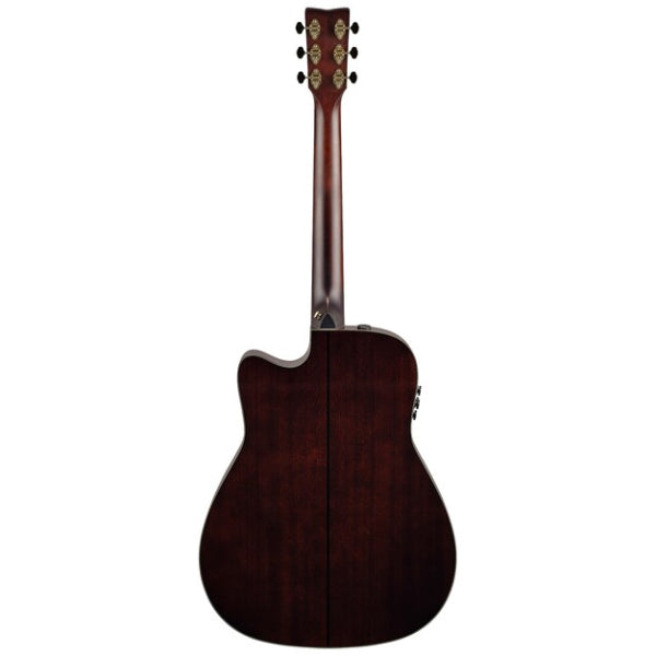 Yamaha TAG3 C 41 Inch Solid Spruce Top Dreadnought Acoustic Electric Guitar with Pickup (TAG3C)
