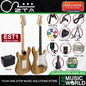 ZTA EST1 Stratocaster Electric Guitar Package Amplifier Bundle Set with Tremolo