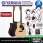 Yamaha FGX830C 41'' Dreadnought Solid Spruce Acoustic Electric Guitar With Pickup Natural (FGX830)