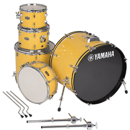 Yamaha Rydeen RDP2F5 5 Pieces Acoustic Drum Set with Cymbal Package - Mellow Yellow