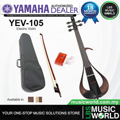 Yamaha YEV-105 5-String Electric Violin (YEV 105 YEV105)