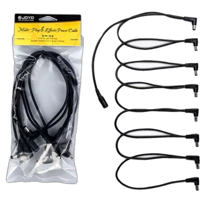Joyo CM-26 8 Way Daisy Chain Cable for Guitar Effect Power Supply (CM26 CM 26)