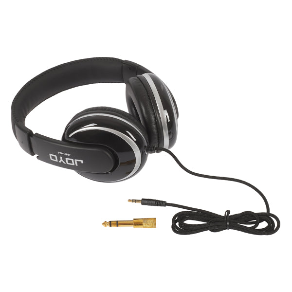 Joyo JMH-04 Dynamic Bass Monitor Studio Headphone with Adapter (JMH04 JMH 04)