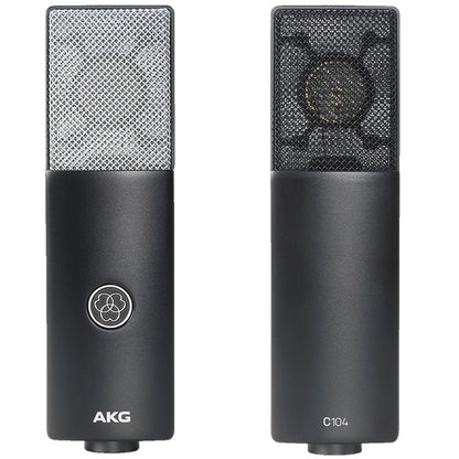 AKG C104 Large Diaphragm Cardioid Condenser Microphone - Black