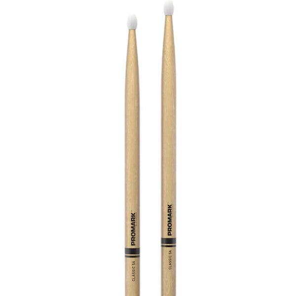ProMark Classic Forward Series Hickory Oval Nylon Tip Drumstick (TX5AN, TX5BN, TX7AN)