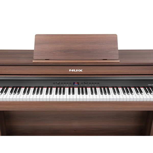 Nux NCK-430 88 Keys Digital Piano Grand Hammer with Bluetooth - Walnut Wood (NCK430)