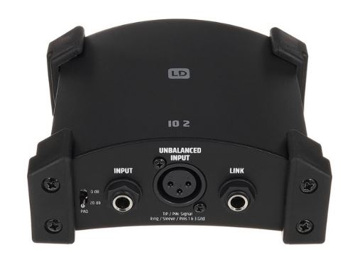 LD Systems LDI02 DI Box High Performance Active Instrument Direct Box