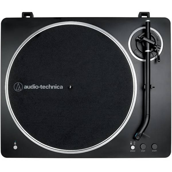 Audio Technica AT-LP70XBT Black Fully Automatic Wireless Bluetooth Belt Drive Turntable (ATLP70XBT LP70X LP70)