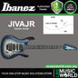 Ibanez JIVAJR Quilted Maple Top Electric Guitar HSH Pickup with Ebony Fretboard - Deep Sea Blonde