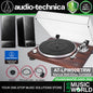 Audio Technica AT-LPW50BTRW Manual Belt Drive Turntable with Bluetooth (LPW50BTRW LPW50BT)