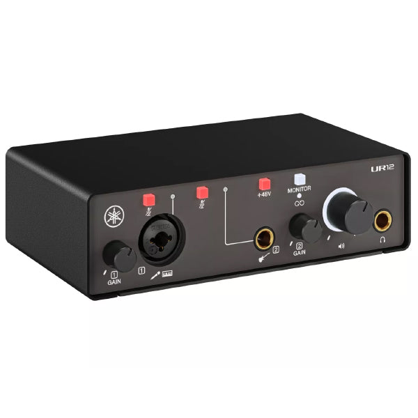 Yamaha Steinberg UR12 MK3 2 x 2 USB 3.0 audio interface with 1 x D-PRE and Cubase