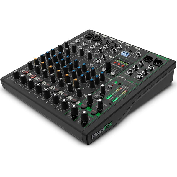 Mackie ProFX10v3+ 10 Channel Analog Mixer with USB Recording and Bluetooth
