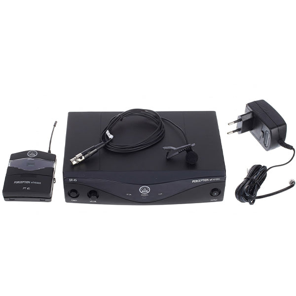 AKG WMS45 Perception Wireless System 45 Lavalier Microphone Presenter Set