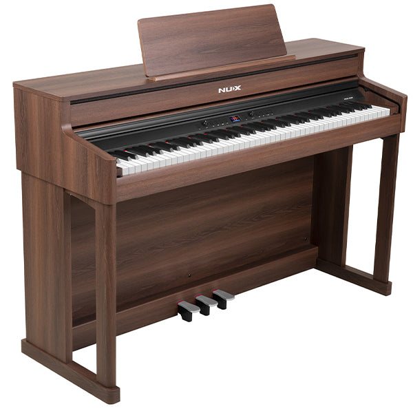 Nux NCK-430 88 Keys Digital Piano Grand Hammer with Bluetooth - Walnut Wood (NCK430)
