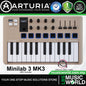 Arturia MiniLab 3 25 Slim Key USB Mini Keyboard Controller (Mini Lab3)