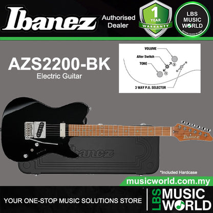 Ibanez AZS2200 Prestige Alder Body S-TECH WOOD Roasted Maple Fretboard Electric Guitar with HS Pickup