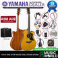 Yamaha A5M ARE Dreadnought Cutaway Acoustic Electric Guitar with Hard Case - Vintage Natural