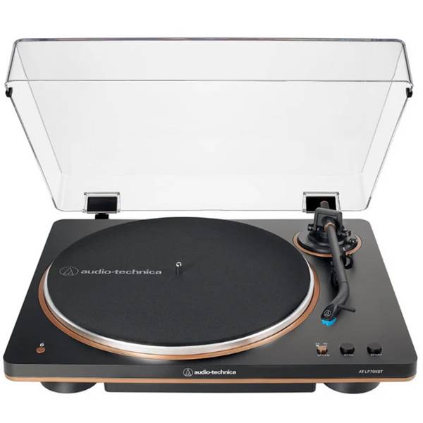 Audio Technica AT-LP70XBT Black Fully Automatic Wireless Bluetooth Belt Drive Turntable (ATLP70XBT LP70X LP70)