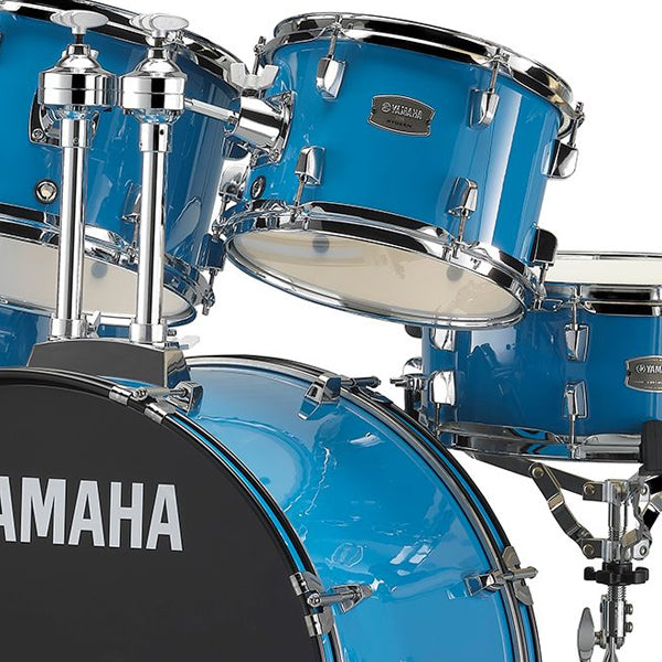 Yamaha Rydeen RDP2F5 5 Pieces Acoustic Drum Set with Cymbal Package - Sky Blue