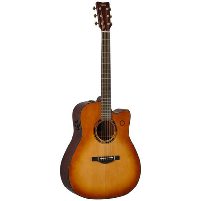 Yamaha TAG3 C 41 Inch Solid Spruce Top Dreadnought Acoustic Electric Guitar with Pickup (TAG3C)