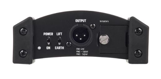 LD Systems LDI02 DI Box High Performance Active Instrument Direct Box
