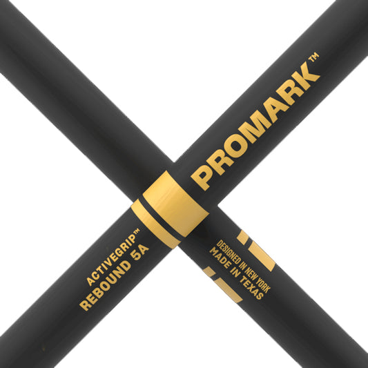 ProMark Rebound ActiveGrip Hickory Acorn Wood Tip Drumstick (R5AAG, R7AAG)
