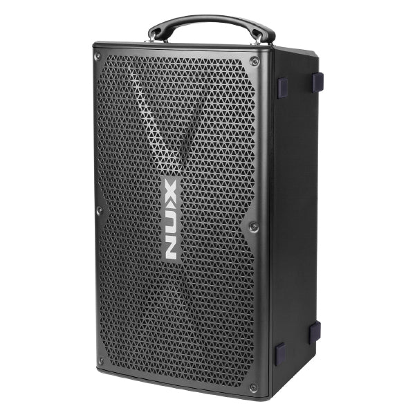 NUX NBA-200FR Busking 276 Watt Portable Battery Powered Speaker Amplifier with Bluetooth (NBA200FR)