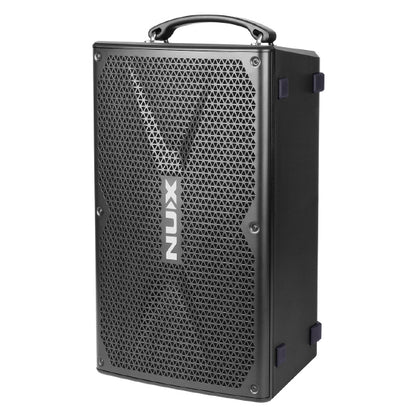 NUX NBA-200FR Busking 276 Watt Portable Battery Powered Speaker Amplifier with Bluetooth (NBA200FR)