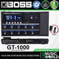 Boss GT-1000 Guitar Multi Effects USB Pedal Basic Package with Amplifier Modeling (GT1000)